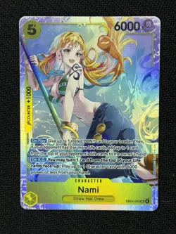 Nami - SR - EB03-053 - One Piece TCG: Heroines Edition - English TRUSTED SELLER - Image 1