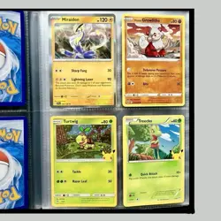 Pokemon Binder with Holo Cards in Bundle Folder Joblot Starter Deck Collection - Image 1