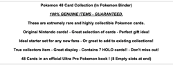 Pokemon Binder with Holo Cards in Bundle Folder Joblot Starter Deck Collection - Image 2