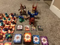 Spin Master Bakugan TCG Battle Gear Lot 200 Cards, Figures, Rulebook, Gate Cards - Image 3