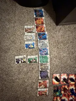 Spin Master Bakugan TCG Battle Gear Lot 200 Cards, Figures, Rulebook, Gate Cards - Image 5
