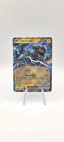 Pokemon TCG: Zekrom ex 034/086 - Double Rare Stamped Promo Card NM - Image 1