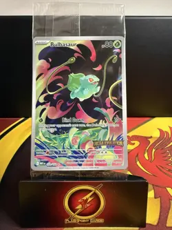 Bulbasaur (SEALED!) - Full Art Holo Promo - 133/132 - Pokemon Trading Card TCG - Image 1