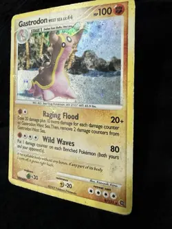 Pokemon Card - Gastrodon West Sea Secret Wonders 9/132 Holo Rare - Image 2