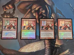 Playset of FOUR Imperial Recruiter Judge Promo Foil Magic: The Gathering Cards!! - Image 1