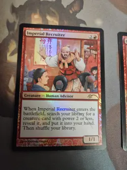 Playset of FOUR Imperial Recruiter Judge Promo Foil Magic: The Gathering Cards!! - Image 2