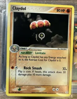 Claydol 24/106 Emerald Pokemon Non Holo Single Card 2005 - Image 1