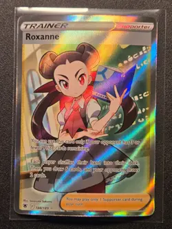 Pokemon TCG Roxanne Astral Radiance Holo Full Art Card 188/189 - Image 1