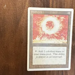 Magic the Gathering Sol Ring Revised Edition Regular Card LP - Image 2
