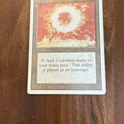 Magic the Gathering Sol Ring Revised Edition Regular Card LP - Image 4