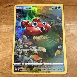 Pokemon Cards Paras GG32/GG70 Crown Zenith Galarian Gallery Holo NM - Image 1