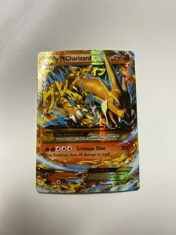 Mega Charizard EX 107/106 Ultra Rare XY Flashfire Pokemon Card - Image 1