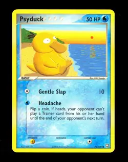 2004 Pokemon PSYDUCK Ex Team Rocket Returns Set NON HOLO Common Card 70/109 NM - Image 1