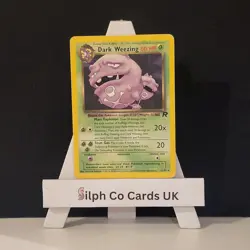 ​Dark Weezing 31/82 Team Rocket Set Pokemon Card WOTC - Image 1