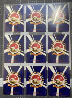 1999 Pokemon Japanese Neo Genesis Series 1 Promo 9-card Set Binder Excellent - Image 3
