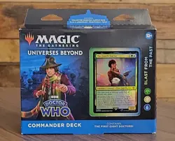 MTG Universes Beyond Doctor Who Blast From the Past Commander Deck New - Image 1