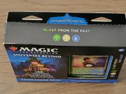 MTG Universes Beyond Doctor Who Blast From the Past Commander Deck New - Image 2