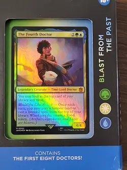 MTG Universes Beyond Doctor Who Blast From the Past Commander Deck New - Image 3