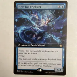 High Fae Trickster (Extended Art) Foundations Regular - Image 1