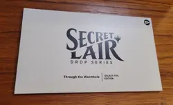 Magic the Gathering (MTG) Secret Lair: Through the Wormhole (Galaxy Foil) Sealed - Image 1
