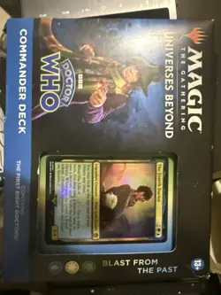 Magic The Gathering Universes Beyond Doctor Who Blast From The Past Commander - Image 1