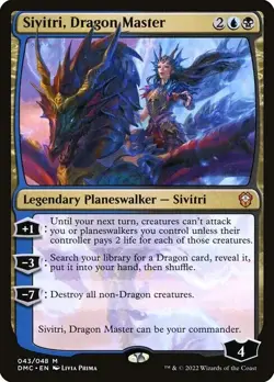 Sivitri, Dragon Master Custom Commander Deck MTG Magic the Gathering - Image 1