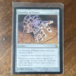 Gauntlet of Power Artifact Time Spiral Rare Regular Magic: The Gathering #259/3… - Image 1