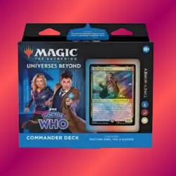MTG Doctor Who Commander Deck Set of 4 Magic: The Gathering (NM) New Sealed - Image 4
