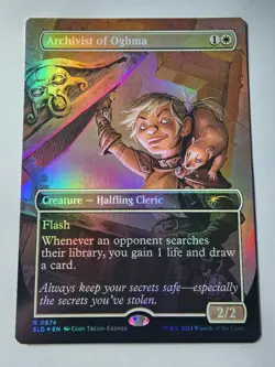 Archivist of Oghma (Rainbow Foil) Secret Lair Drop Foil - Image 1