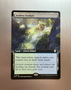Sodden Verdure - 44 - MTG: Lorwyn Eclipsed - Extended Art - Rare - Regular - Image 1