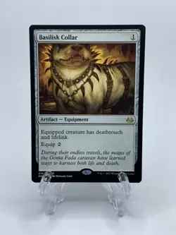 Basilisk Collar - Modern Masters 2017 MM3 - MTG - Rare - Magic The Gathering - Image 1