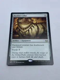 Basilisk Collar - Modern Masters 2017 MM3 - MTG - Rare - Magic The Gathering - Image 2