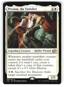 Preston, the Vanisher #8 (NM) (R) (J22) Magic MTG - Image 1