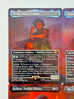 Lord of the Rings MTG – COMPLETE Promo Scene Foil Set – The One Ring – NM - Image 5