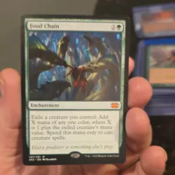 Food Chain Double Masters 2022 Green Mythic Enchantment Wizards English - Image 1