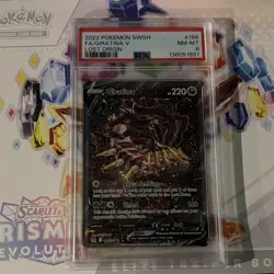 Pokemon Giratina V Alt Art Ultra Rare Holo Swsh11 Lost Origin 186/196 PSA 8 - Image 1