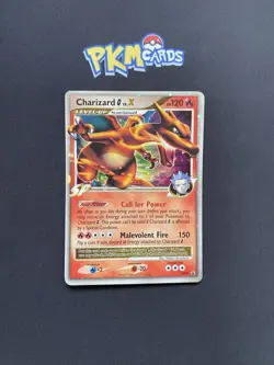 Pokemon TCG Charizard G LV.X DP45 Black Star Promo MP. - Image 1