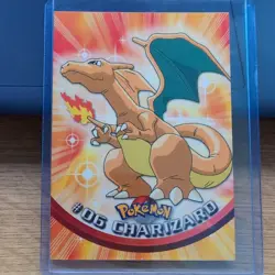 2000 Topps Charizard #06 Series 1 Pokemon - Image 1