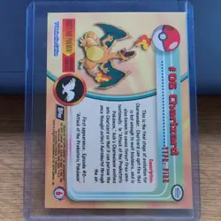 2000 Topps Charizard #06 Series 1 Pokemon - Image 2