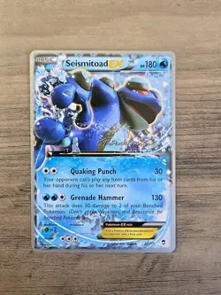 Pokemon TCG Seismitoad EX 20/111 Patrick Martinez World Championship Decks NM - Image 1