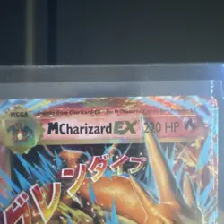 Pokemon M Charizard EX Ultra Rare Holo 13/108 Evolutions Mega 220HP Dragon - Image 4
