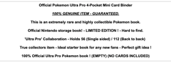 Original Pokemon Card Binder EMPTY Collection Folder Vintage Starter Set Gifts - Image 2