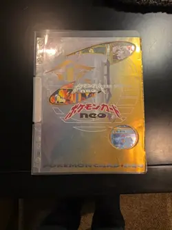 1999 Pokemon Japanese Neo Genesis Series 1 Promo 9-card Set Binder Excellent - Image 1