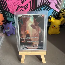 Pokemon TCG Charmander Illustration Scarlet & Violet 151 Near Mint Condition - Image 1