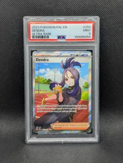 Dendra PSA 9 MINT #250 Ultra Rare Paldea Evolved 2023 Pokemon TCG - Image 1