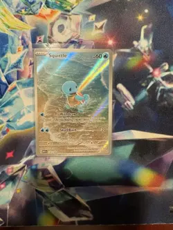 Pokemon TCG Squirtle 170/165 Sv: Scarlet & Violet 151 Illustration Rare NM - Image 1