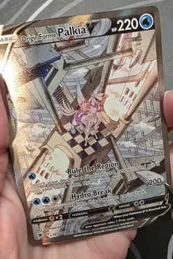 Pokemon Origin Forme Palkia V Ultra Rare Holo 167/189 220 HP - Image 3