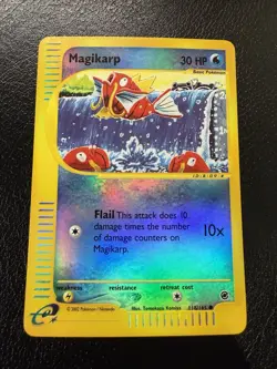 Magikarp 118/165 Expedition Base Set Reverse Holo Rare Pokemon TCG NM/LP - Image 2