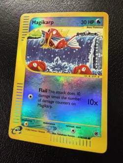 Magikarp 118/165 Expedition Base Set Reverse Holo Rare Pokemon TCG NM/LP - Image 3