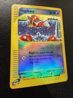 Magikarp 118/165 Expedition Base Set Reverse Holo Rare Pokemon TCG NM/LP - Image 4